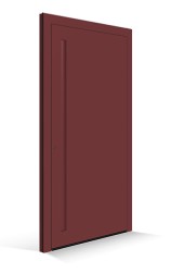 Porta d'ingresso Le Corbusier - Pannello porta le rubis - Modanatura maniglia le rubis