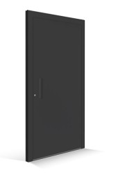 Porta d'ingresso Le Corbusier - pannello porta noir divoire - noir divoire